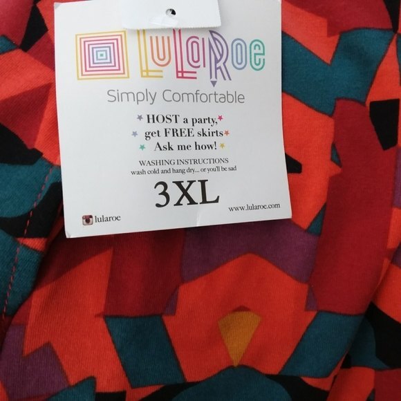 LuLaRoe Madison Skirt Casual 3XL - Picture 7 of 7